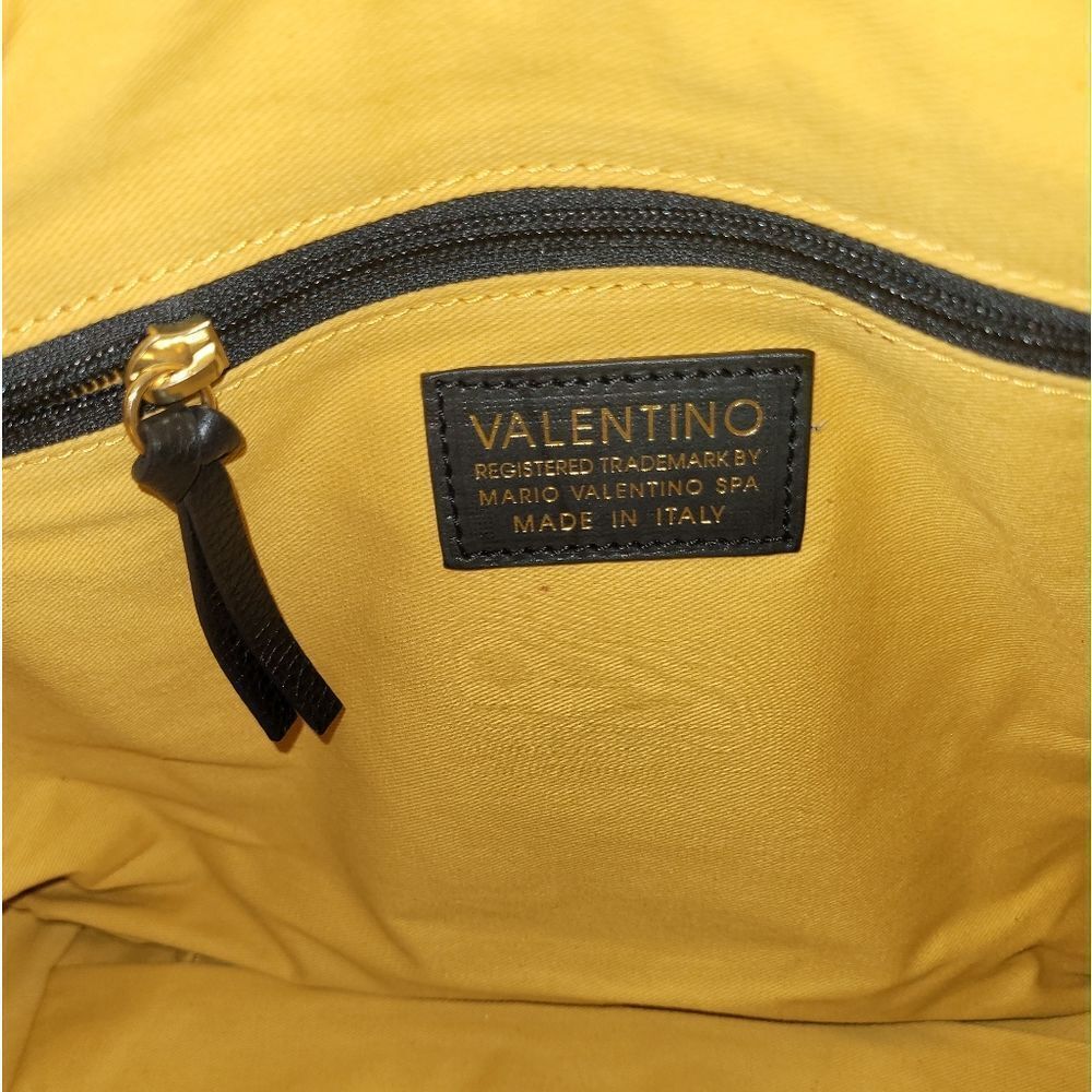 Authentic NWT Valentino Tonia Genuine Leather Boston Bag with Dust Bag - Picture 13 of 17